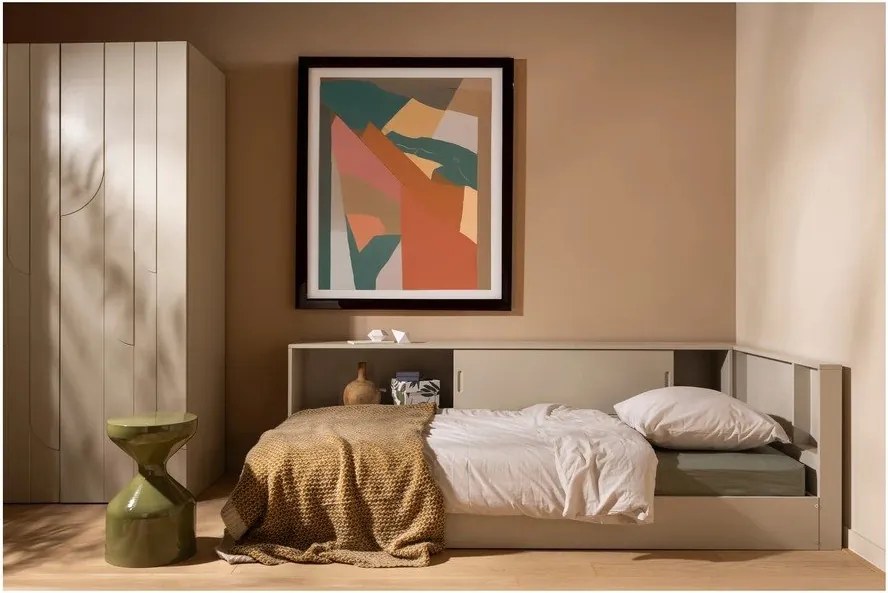 Măsuță auxiliară rotundă din metal ø 30 cm Floyd – WOOOD