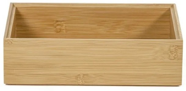 Organizator Compactor Bamboo Box, 22,5 x 15 x 6,5 cm, lemn natural