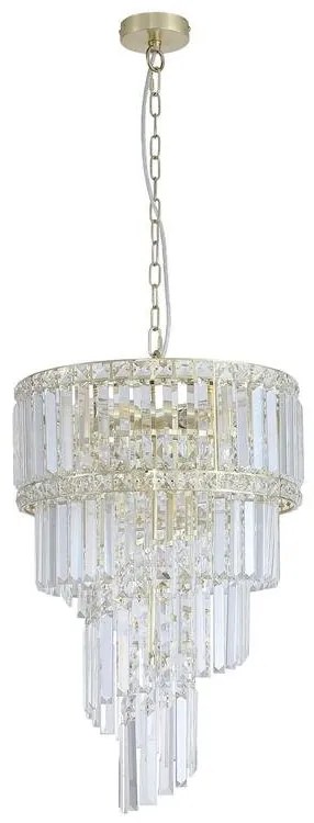 Candelabru cristal metal alama design elegant Lux, Belle 6L