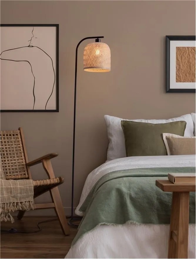 Lampa de podea boho style design natural Intra