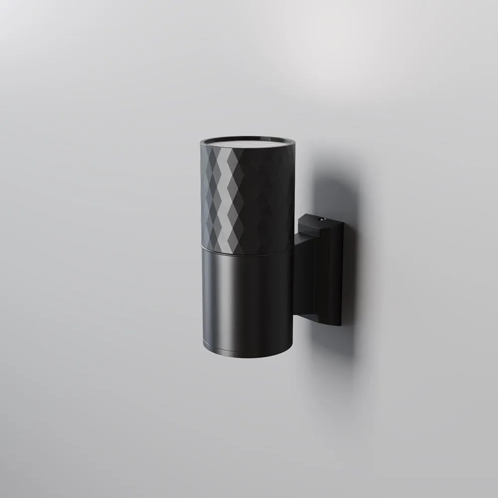 Aplica de perete iluminat ambiental exterior IP54 Bowery negru