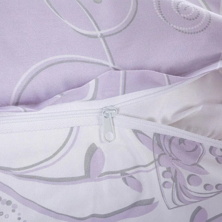 Lenjerie de pat din microfibră FLUTURI 2x pat simplu