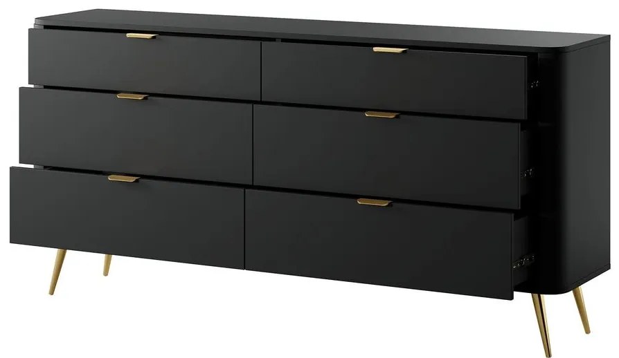 Comodă Ovenia O4  (negru). 1099602