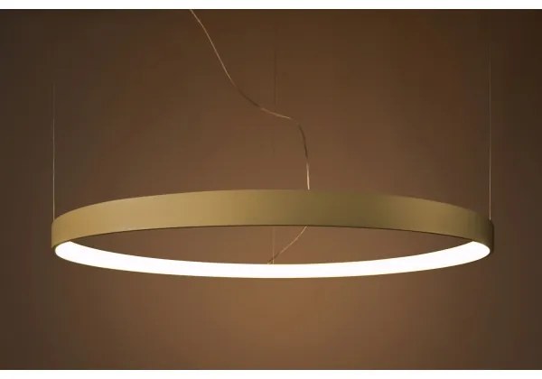 Lustră LED pe cablu RIO LED/50W/230V CRI90 3000K d. 78 cm auriu Thoro TH.174