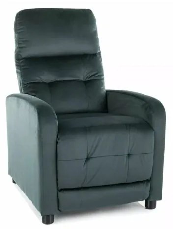 Fotoliu Recliner Electric Otus 2 Catifea Verde Bluvel 78