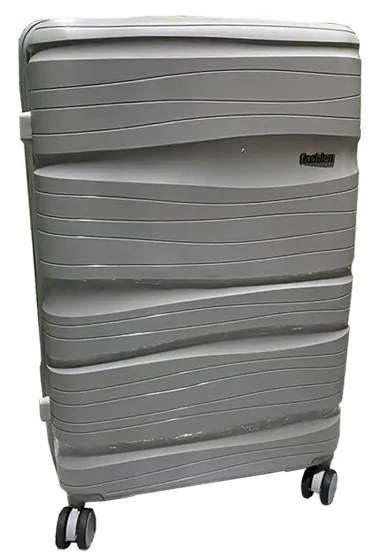 Valiză de cabină TravelLux Voyager cu hard top și roți detașabile 35x55x20 cm gri