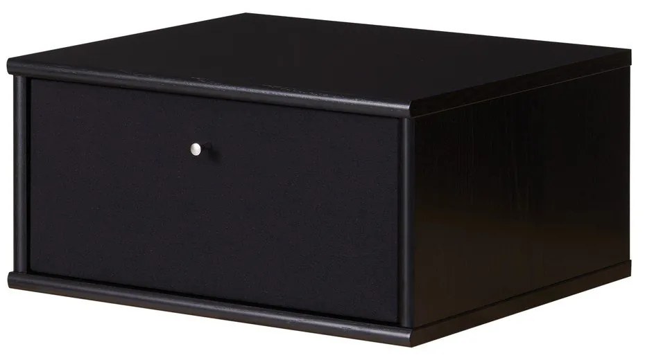 Noptieră de perete neagră Mistral - Hammel Furniture