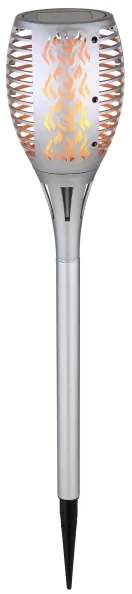 Corp de iluminat LED solar Globo 33077S SOLAR LED/3,6W/3V 1800K IP44 crom