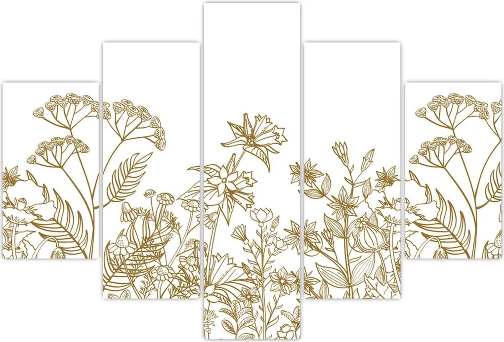 Tablou - Flori de câmp (150x105 cm)