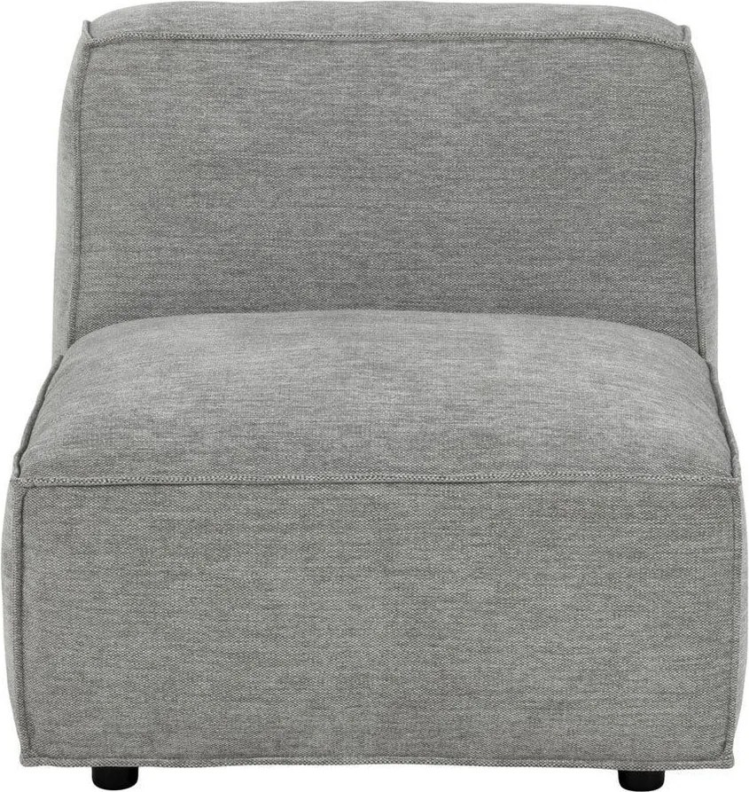 Modul de centru pentru canapea Bonami Selection Fairfield, gri deschis