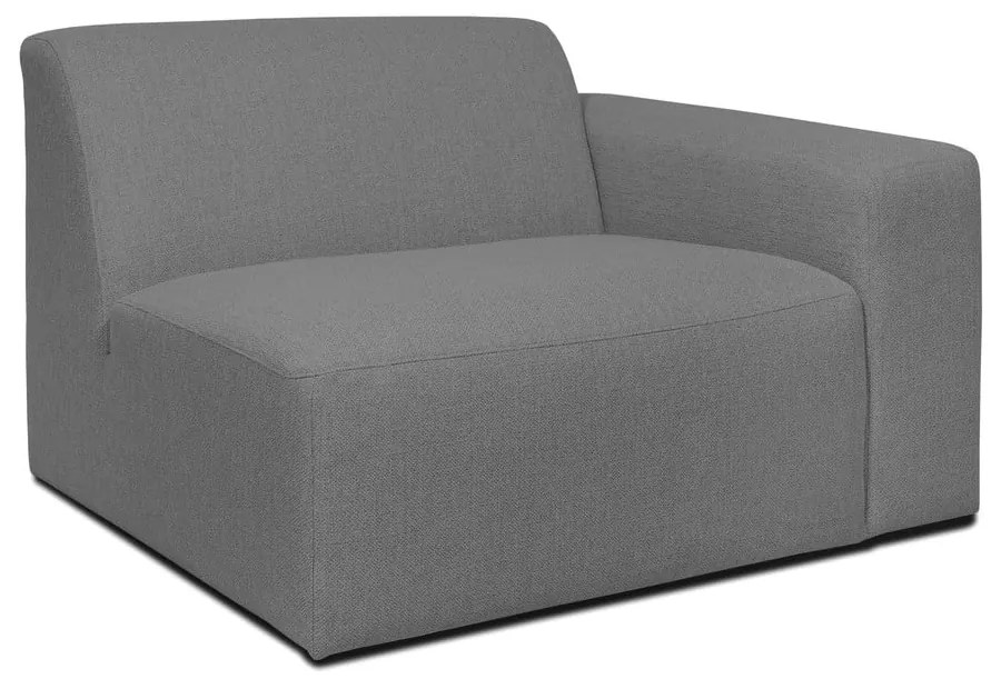 Modul pentru canapea gri (cu colț pe partea dreaptă) Roxy – Scandic