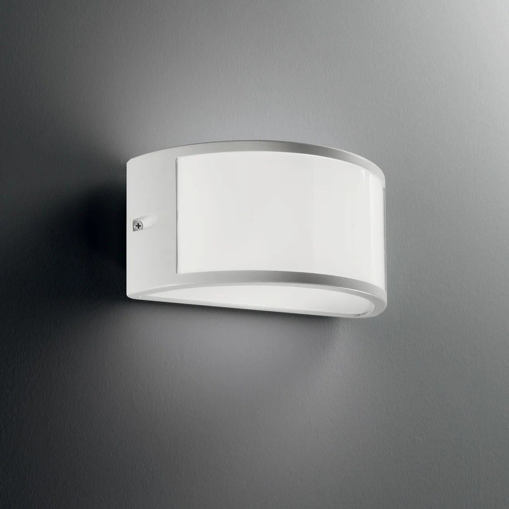 Aplica perete exterior design modern IP44 REX-1 AP1 WHITE 092393