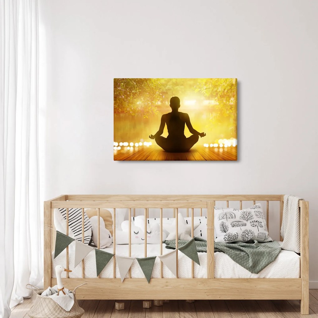 Tablou - meditare (90x60 cm)