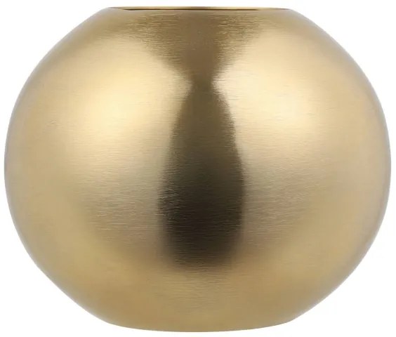 Vază metalică Eglo 421049 ABUCAY 16,5x18 cm auriu