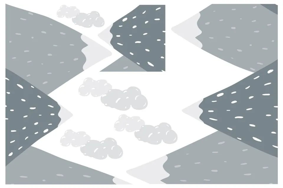 Autocolant Ambiance Scandinavian Giant Mountains Dinka