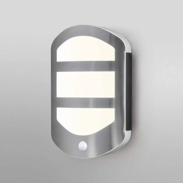 Aplică LED solară dimabilă cu senzor PLATE LED/12,5W/230V IP44 Ledvance