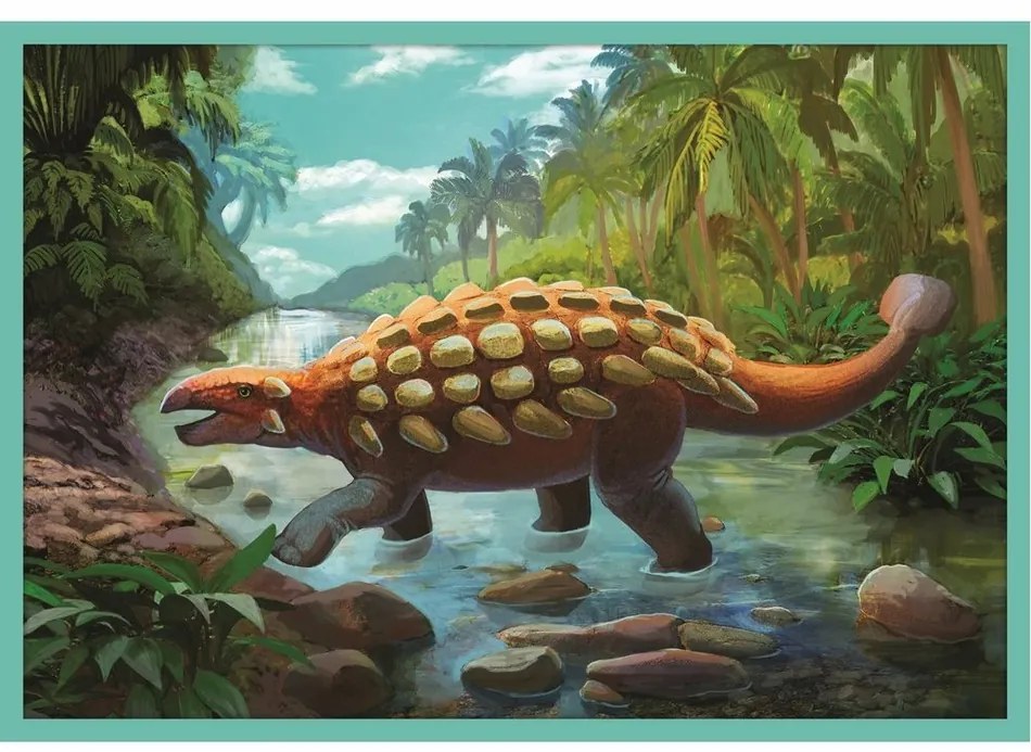 Puzzle Trefl Dinozauri, 10în1