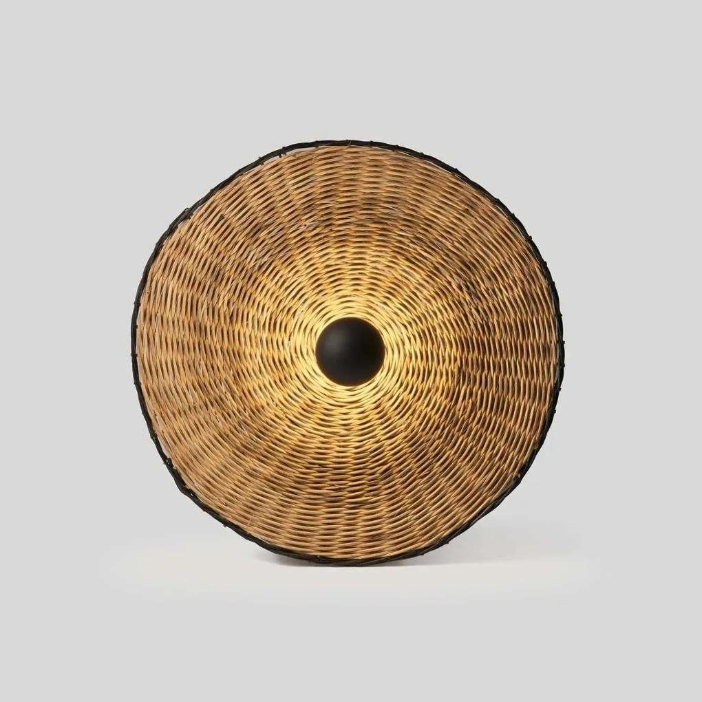 Aplica de perete/tavan design natural din ratan COSTAS 60cm