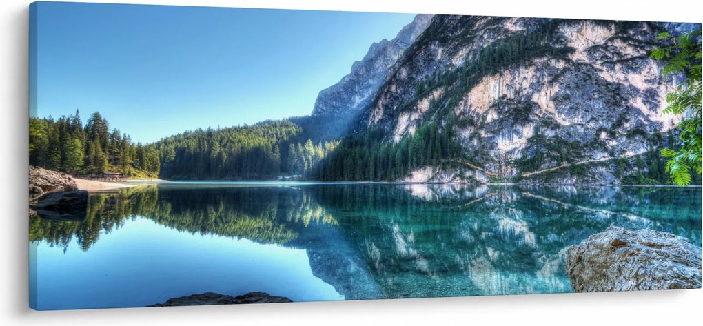 Tablou - Lac montan (120x50 cm)