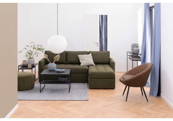 Set de măsuțe de cafea ALMA 2 buc. antracit