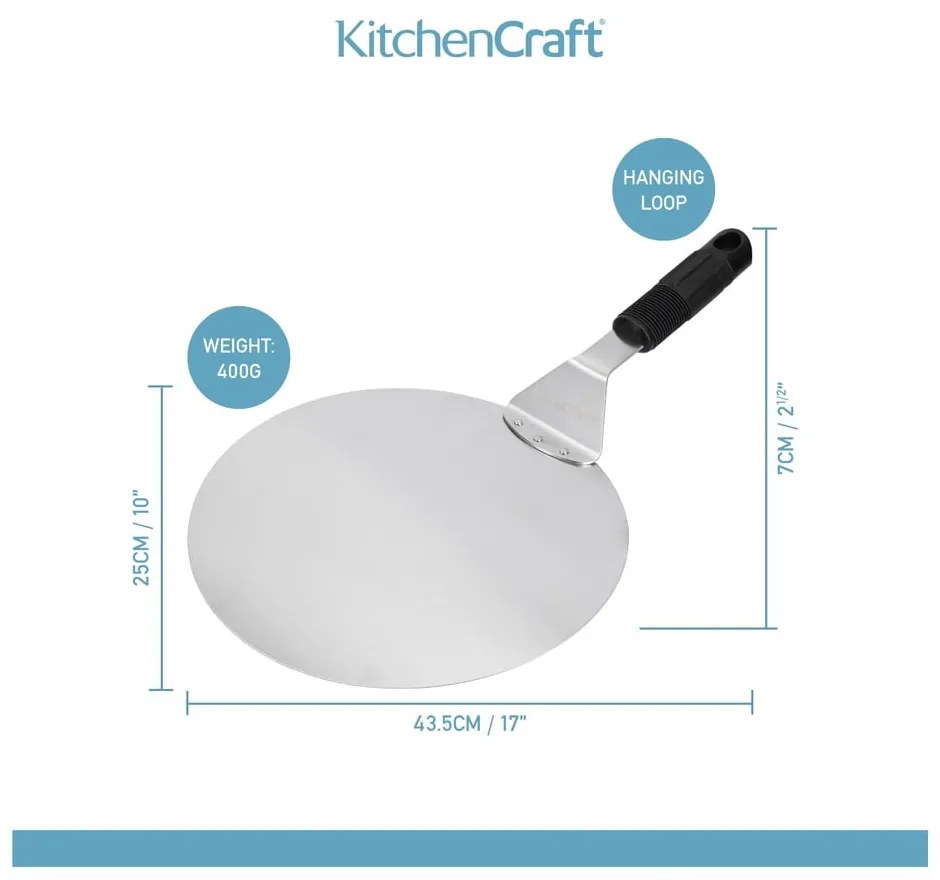 Paletă rotundă pentru tort Kitchen Craft Sweetly Does It, 25 cm
