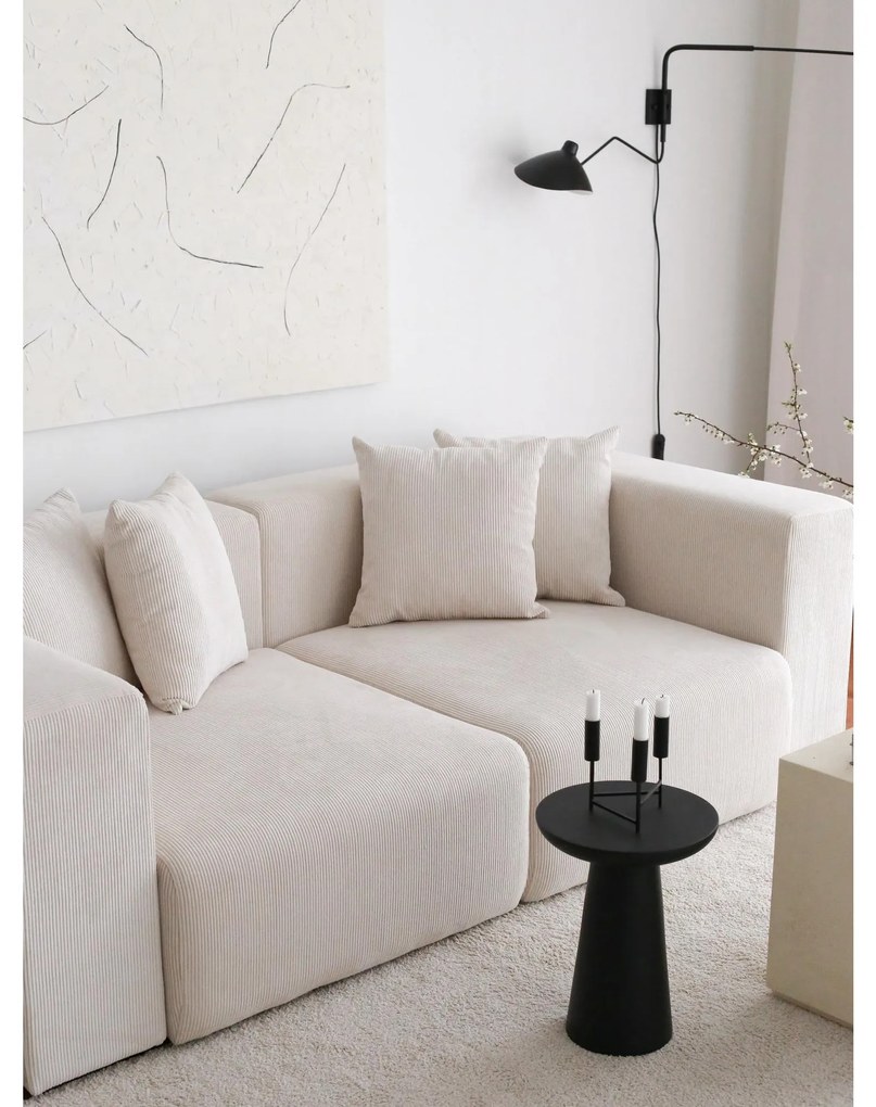 Canapea trei locuri Yorky 3 (Alb). Promo -11%. 1101860