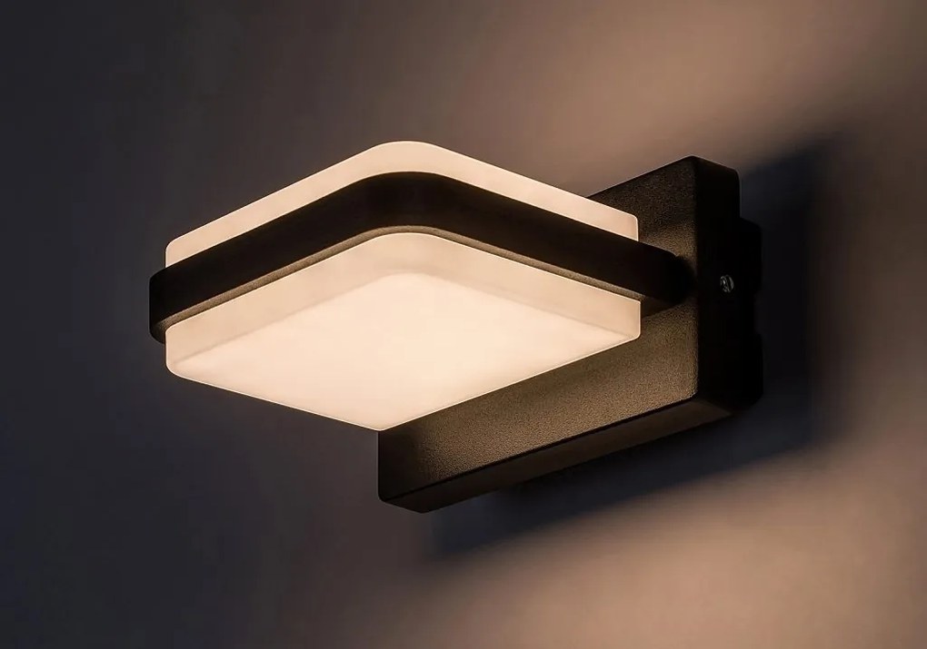 Aplica de perete exterior IP44 LED Gendt