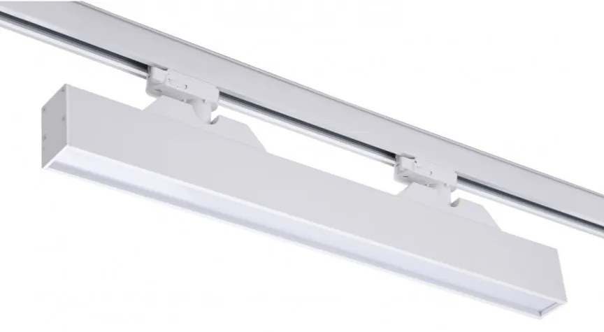 Spot LED directionabil pe sina LINNEA 57 TRACK 3Line CCT 24W alb