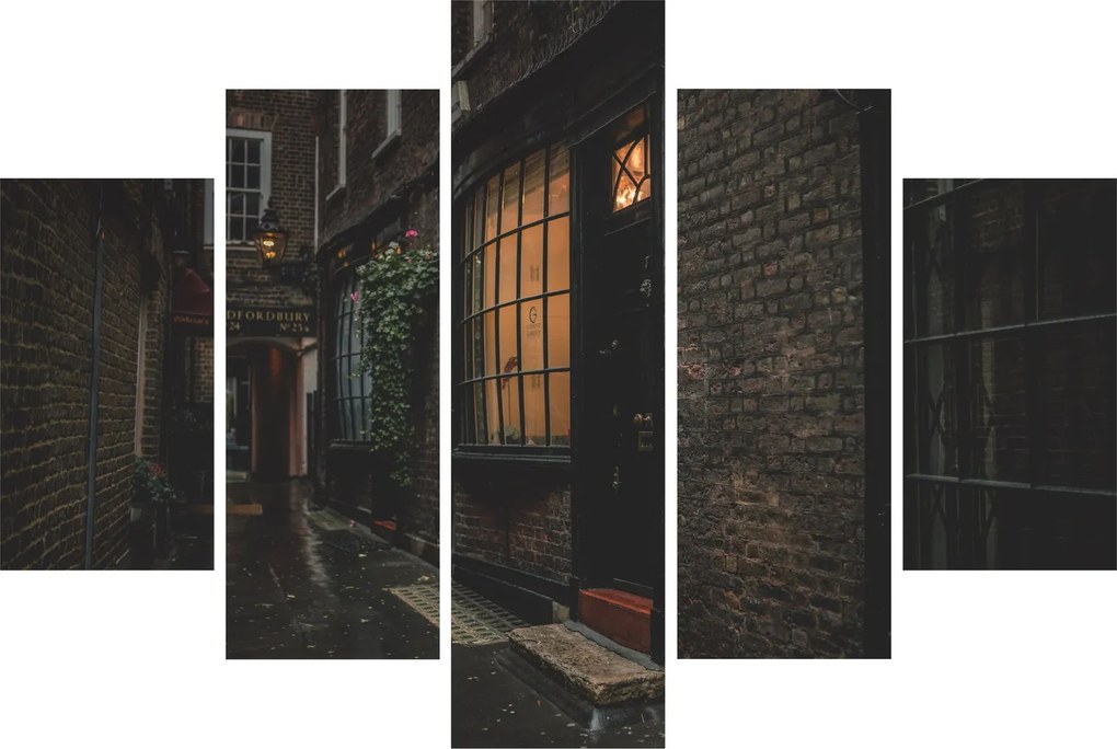 Tablou -Strada din Londra (150x105 cm)