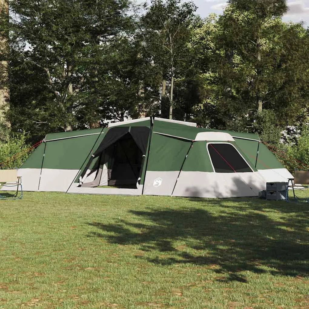 vidaXL Cort de Familie Verde 833 x 585 x 216 cm Poliester