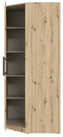 Dulap de colț MARO 94x213 cm, stejar artisan