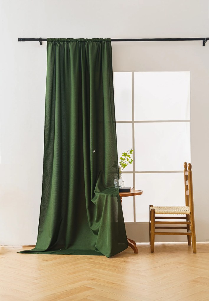 Draperie OXFORD LIGHT 140x250 cm, verde inchis Agatat: Rejansa