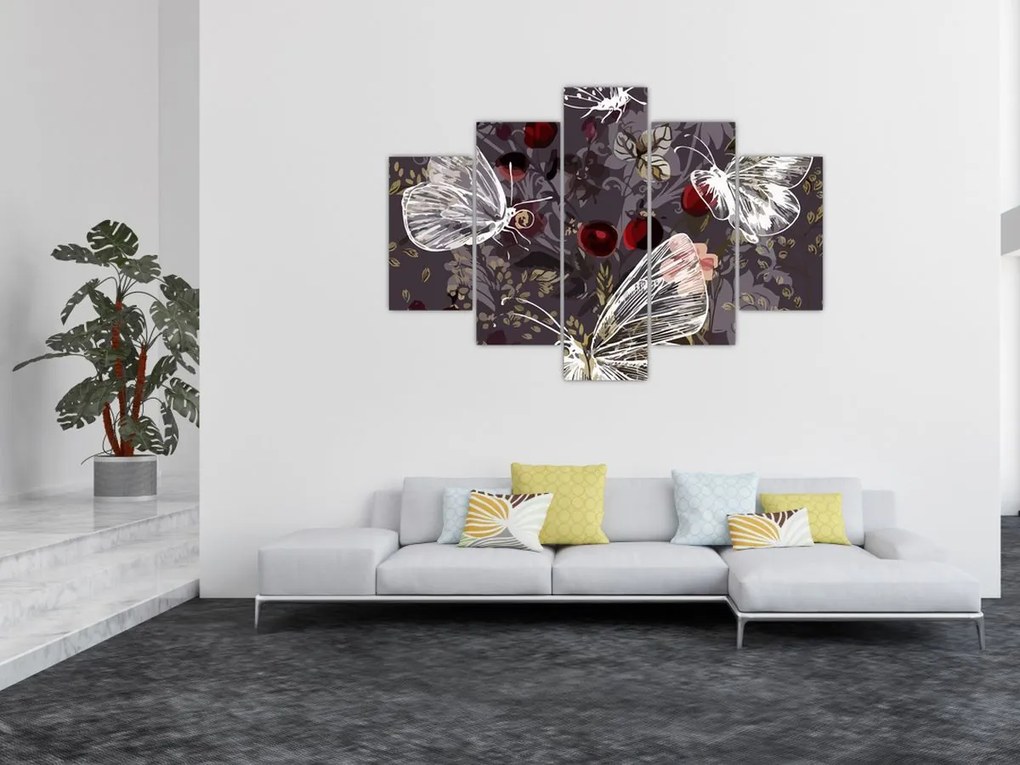 Tablou - Fluture (150x105 cm)