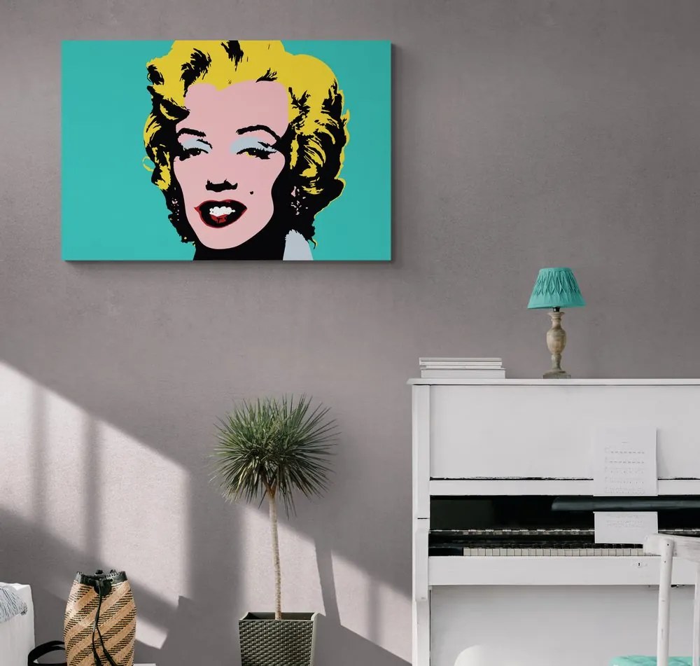 Tablou Marilyn Monroe emblematică în design pop art