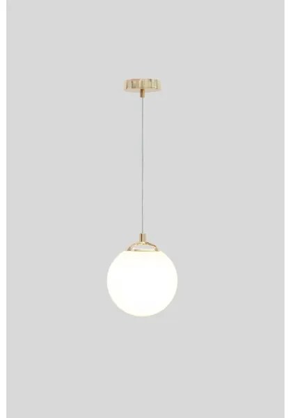 Lustră pe tijă FIRA 1xE27/60W/230V auriu