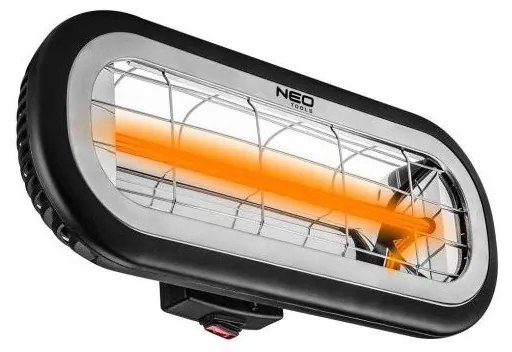 Incalzitor terasa, infrarosu, 2000 W, interior/exterior, IP65, 2 trepte putere, NEO