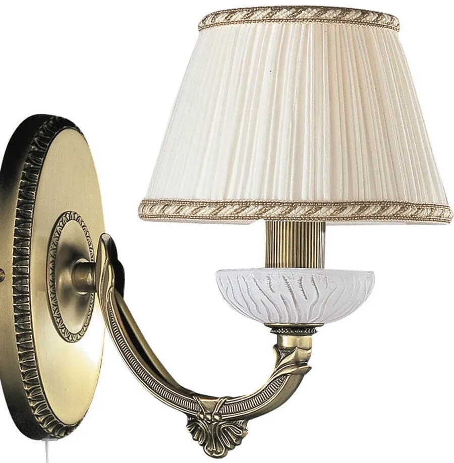 Aplica de perete din alama 1 brat design italian 5400
