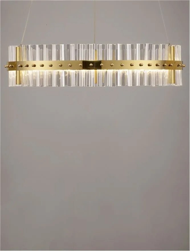 Lustra LED design modern decorativ OLIMPIA D-60cm