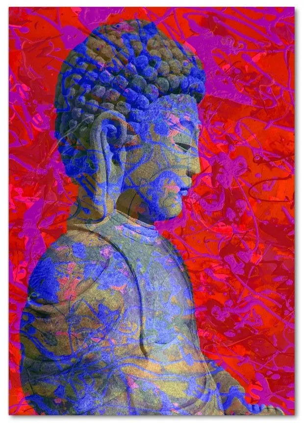 Tablou Printat Pe Sticlă Abstracție buddha