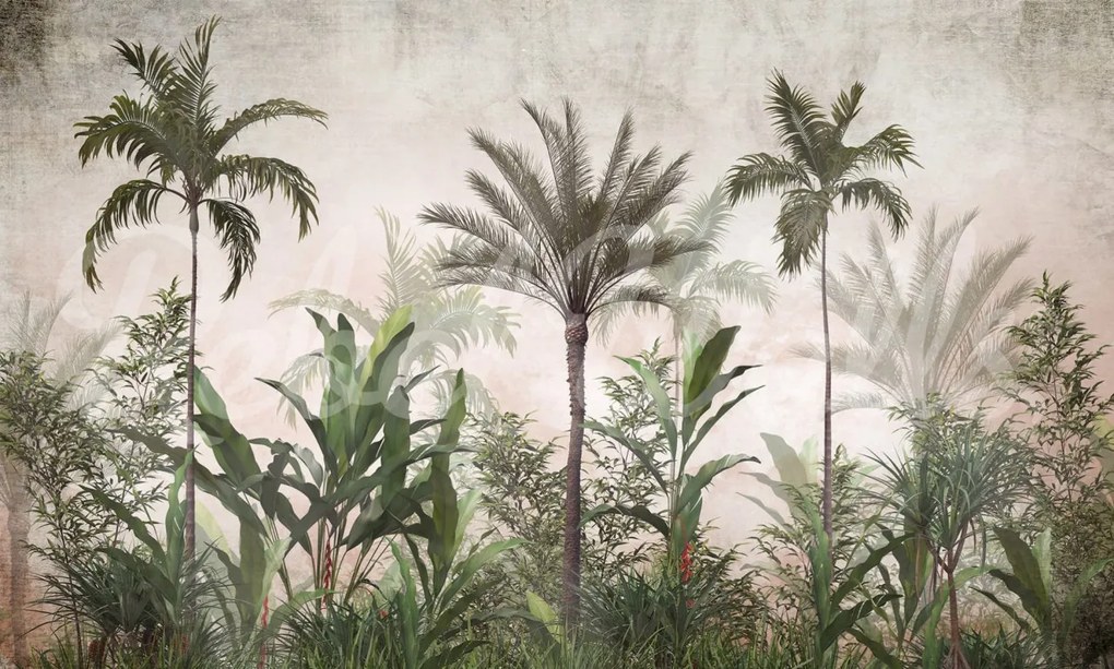 Fototapet, Smooth Jungle, Rebel Walls