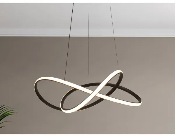 Lustră LED reglabilă suspendată pe cablu LED/85W/230V 3000-6500K + telecomandă