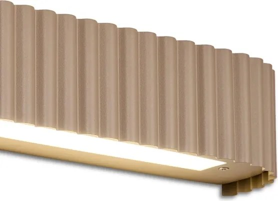 Brilagi - Aplică LED de perete dimabilă FALCON MODERN LED/14W/230V 40 cm bej +cu telecomandă