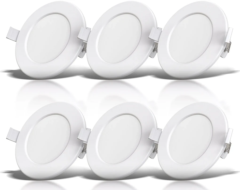 BKLICHT Set 6 spoturi LED albe 11.5/3 cm
