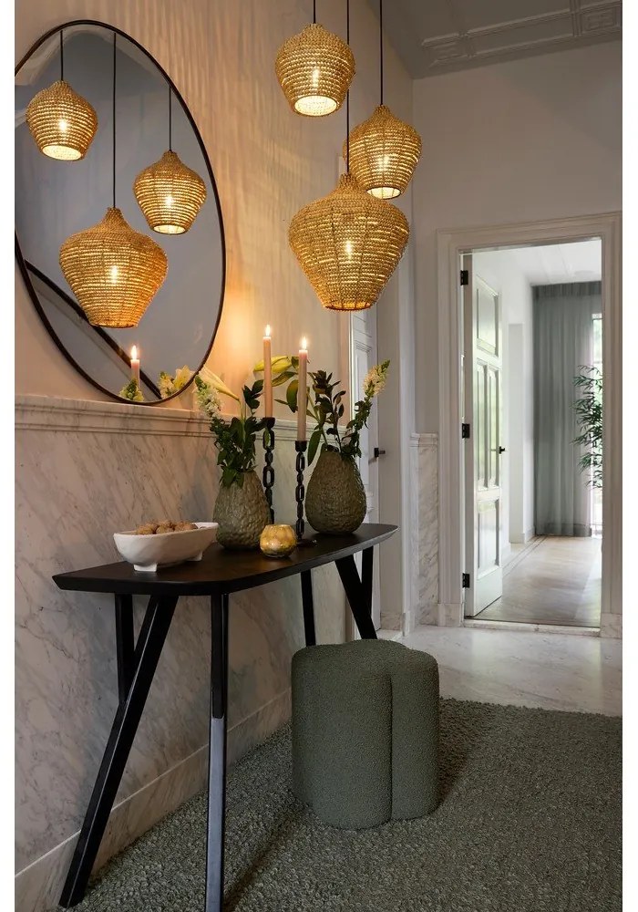 Bol decorativ din metal 15x38 cm Rosana – Light &amp; Living