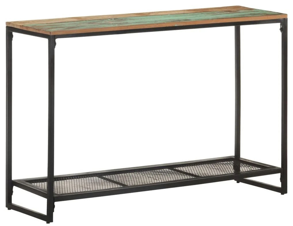 vidaXL Masă consolă, 110 x 35 x 75 cm, lemn masiv reciclat