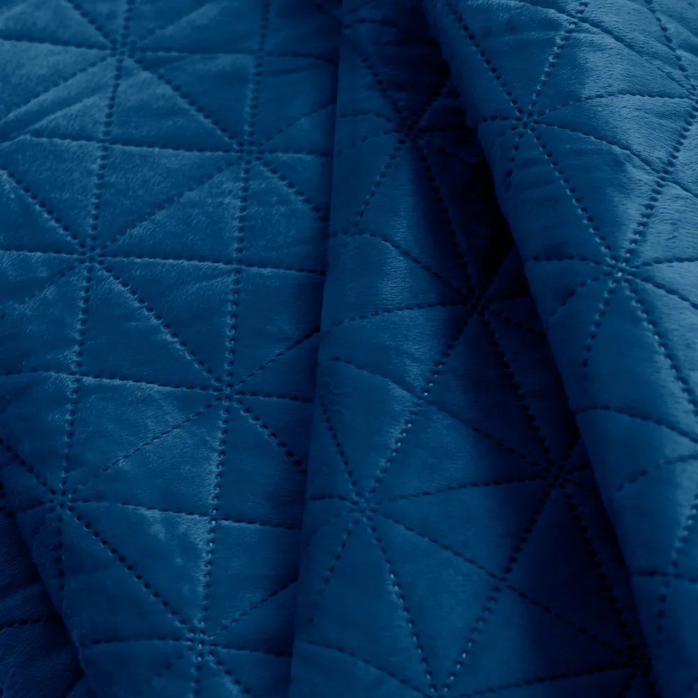 Cuvertură AmeliaHome Laila Royal, 220 x 240 cm, albastru