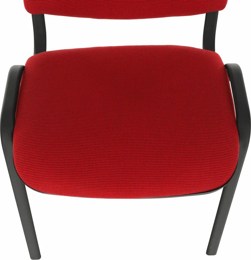 Scaun de birou, roşu, ISO NEW
