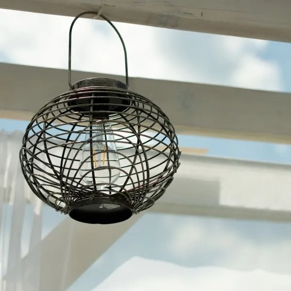 Corp de iluminat LED solar LUISA 1xE27/1,2V IP44