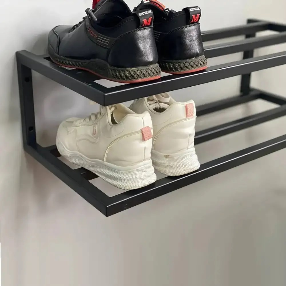 Pantofar,din metal,culoare negru,50x20x30 cm