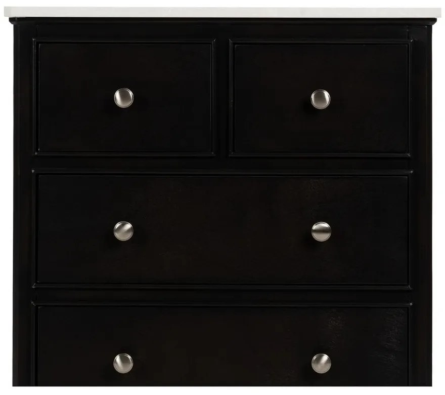 Comodă neagră 60x75,5x33 cm Mods – Ixia